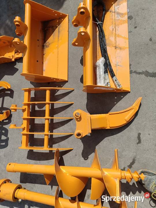 zestaw cat 301 wiertnica łyżka Żerdź