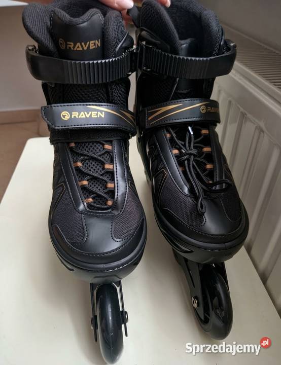 Rolki Raven 4x80 mm ABEC7 czarnezłote mazowieckie
