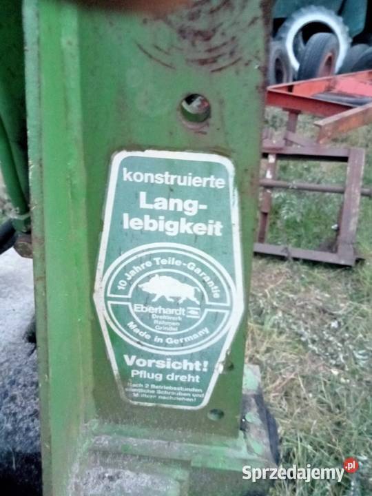 Pługi landzberg i eberhart 4 skibowe nieuszkodzony