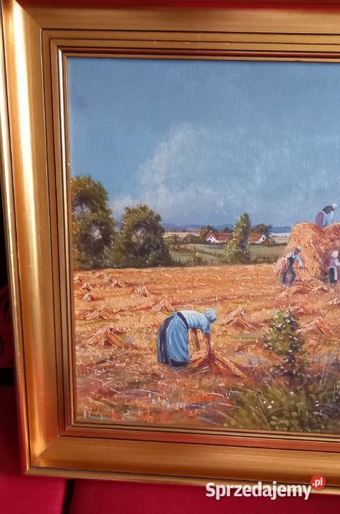 Obraz olejny sygnowany Gorzów Wielkopolski