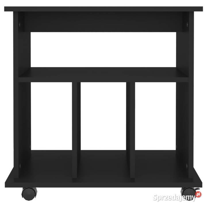 Szafka na kółkach czarna 60x45x60 materiał Warszawa