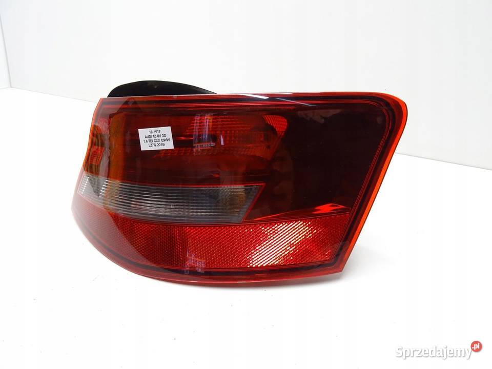 LAMPA PRAWA PRAWY TYŁ TYLNA W BŁOTNIK AUDI A3 8V sprzedam