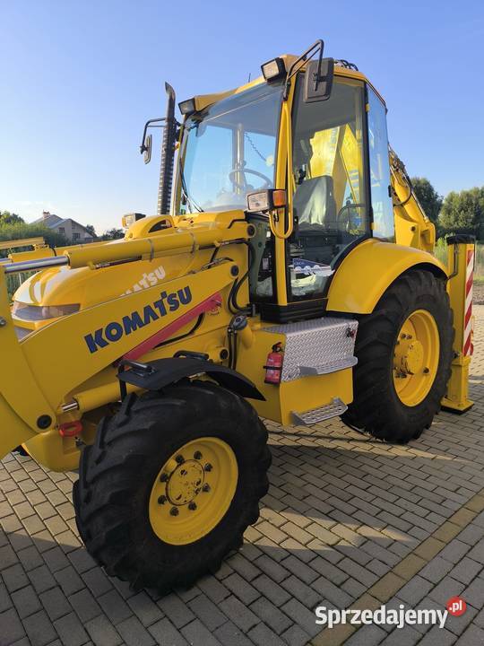 Koparko ładowarka KOMATSU 3 łyżki 600971818 Rok produkcji 2002