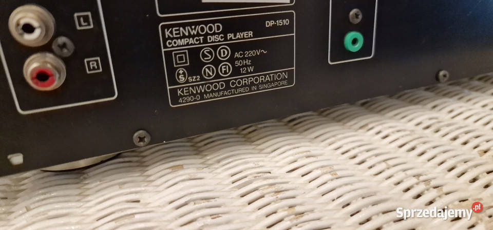 odtwarzacz kompaktowy CD player Kenwood DP1510 wielkopolskie Międzychód