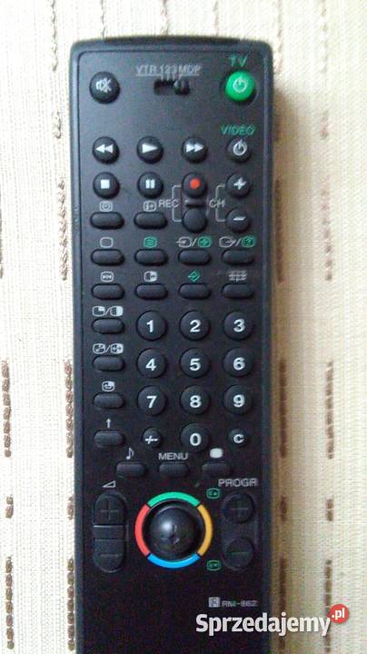 Oryginalny pilot Sony RM862 TVVTR Minidisc Opole