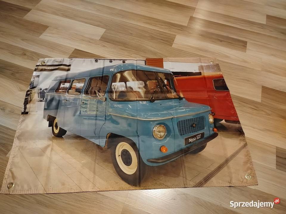 Baner plakat sokół dkw Simson wfm cat Gniezno