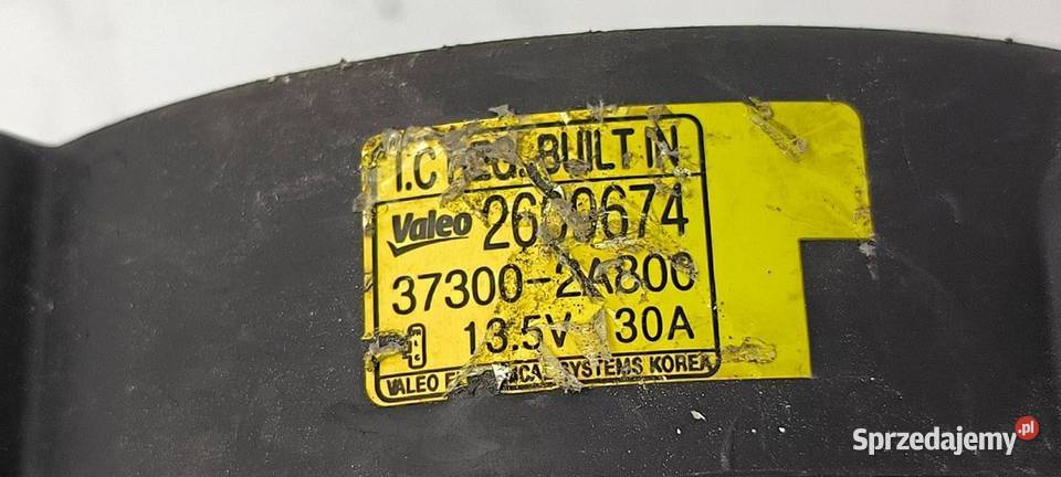 ALTERNATOR HYUNDAI I40 2600674373002A800 Lipno