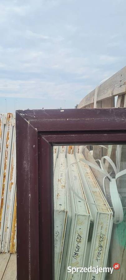 OKNA KacprzaK 87X145 OKNO Używane Plastikowe PCV mazowieckie Siedlce