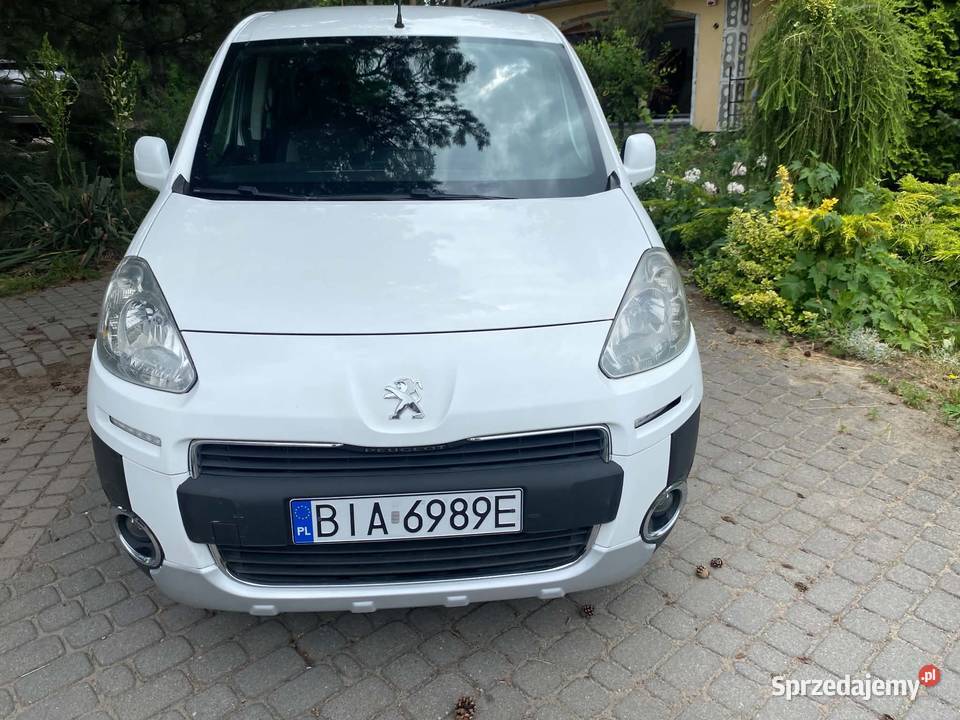 Peugeot Partner 16HDI 2014r 7 osobowy radio Białystok