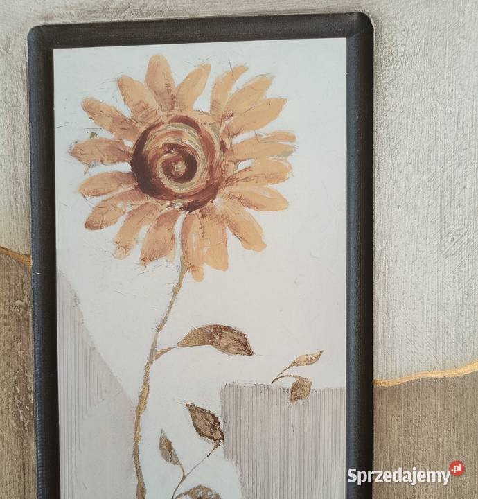 Obraz słoneczniki na desce Gdańsk