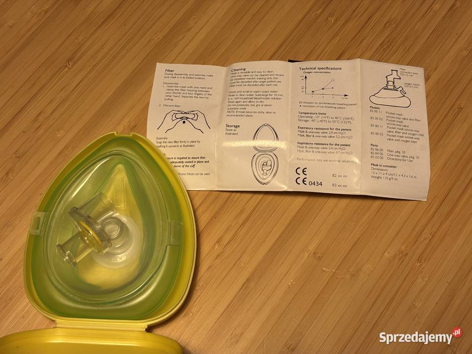 Pocket Mask Laerdal maska do resuscytacji CPR Bytom