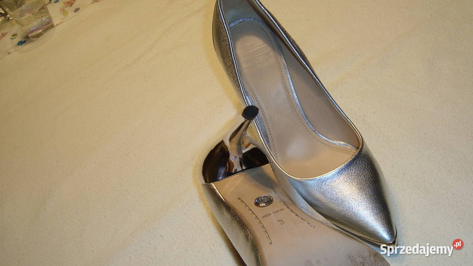 Szpilki srebrne vero cuoio 3 Warszawa