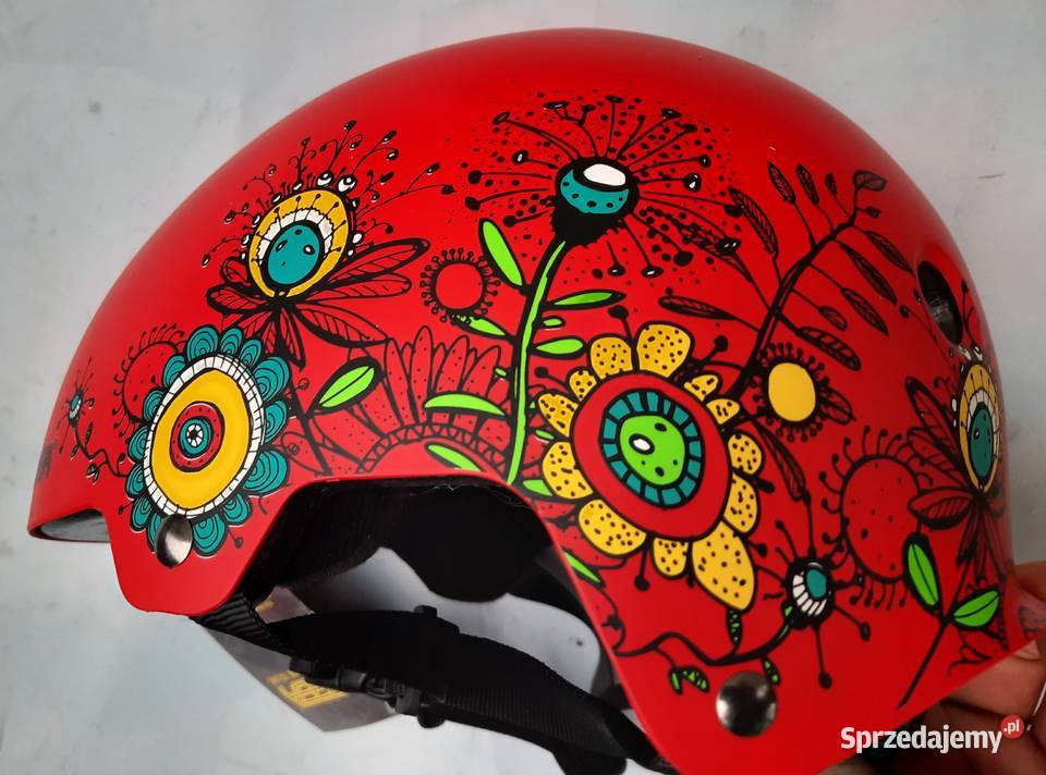 S kask dziewczynki Corsa S 4854 czerwony z Szczerbice sprzedam
