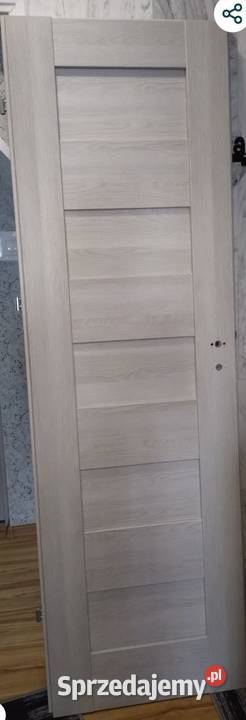 Drzwi prawe ramiakowe 60 Erkado klon szary Drzwi wewnętrzne kujawsko-pomorskie Mogilno