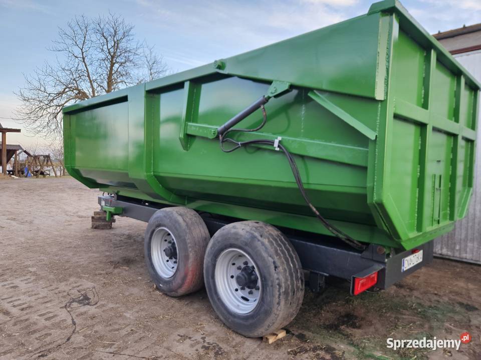Przyczepa Tandem 12 Ton Zarejestrowana Koła Tir Dębionek