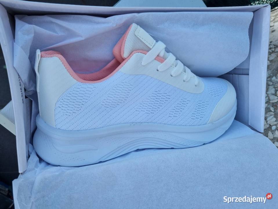 Nowe modne sneakersy damskie rozmiary 3641 biały zachodniopomorskie Gryfino