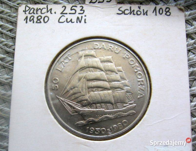 Polska 20 1980r Dar Pomorza Kalisz