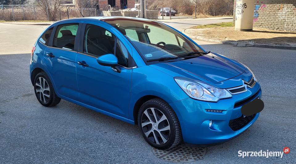 Citroen C3 2015r 12 benzyna gaz mazowieckie Warszawa