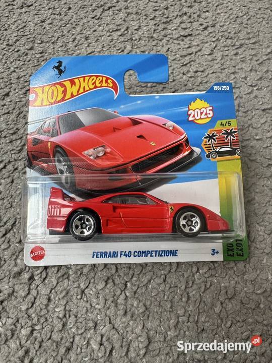 Ferrari F40 Competizione Hot Wheels Konin