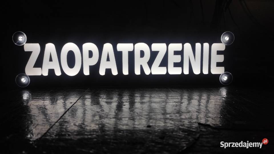 Tabliczka Tir Bus LED zaopatrzenieprzewóz mazowieckie Siedlce