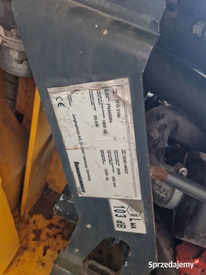 Wózek widłowy Jungheinrich TFG 315s Iłża