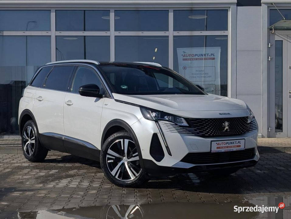 Peugeot 5008 2021r 7os ACC CarPlay Grzana Szyba 5008 pomorskie Gdańsk