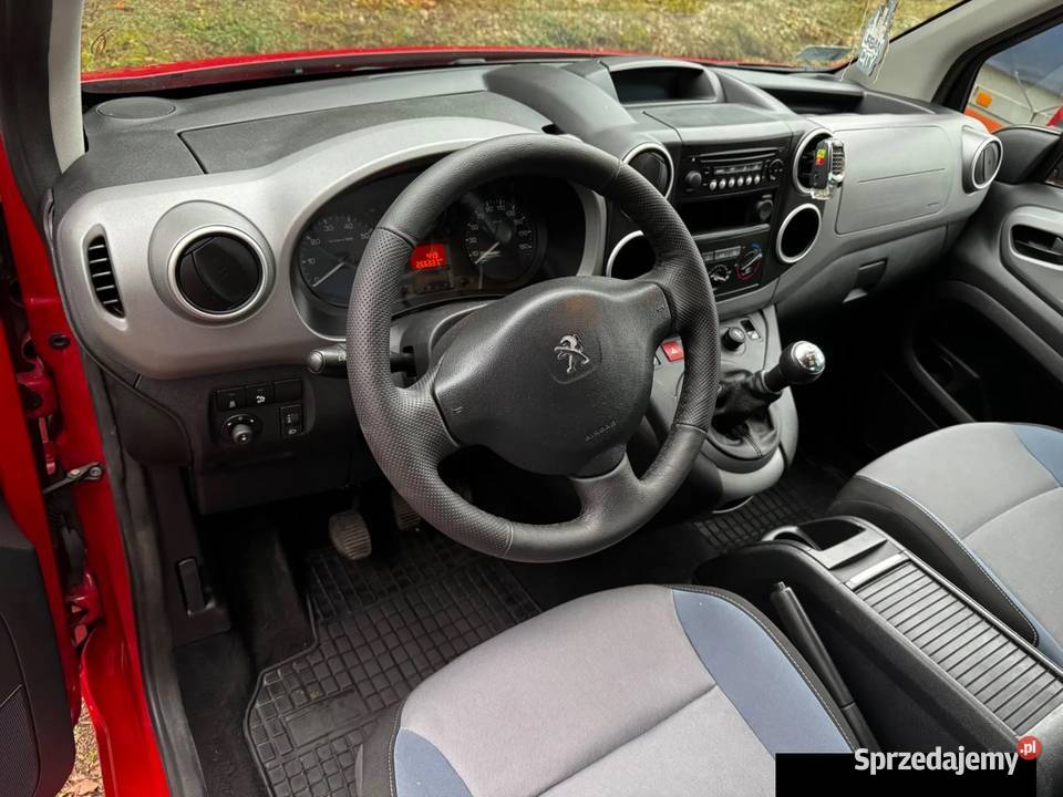 Peugeot Partner II 16 diesel BlueHDi 2016r podlaskie Białystok