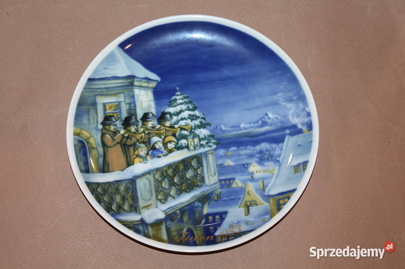 Talerzyk kolekcjonerski Royal Tettau Christmas Porcelana i szkło zachodniopomorskie Szczecin