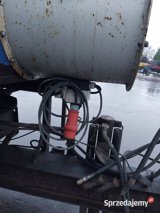 Przyczepa wywrotka z suszarnią susząca 8 ton Podlejki