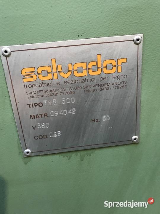 Piła poprzeczna Salvador TVB 500 Juszczyn