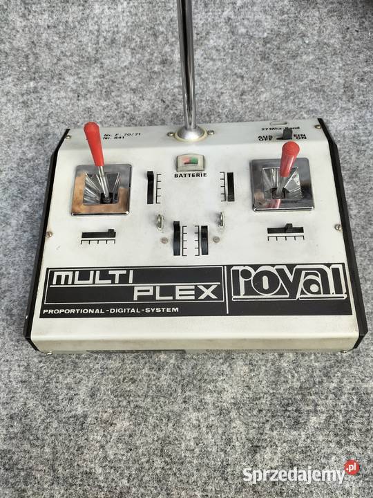 Aparatura RC Multiplex Royal P7071 24Mhz Leszno sprzedam