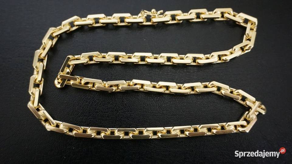 ZŁOTY ŁAŃCUSZEK KUTY ANKIER WZÓR 200 GRAM Warszawa