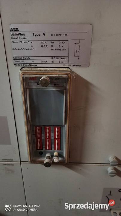 Rozdzielnica SN CV ABB Elektryka i akcesoria Warszawa