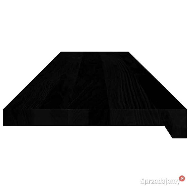 Parapety 2 ciemnobrązowy 110x25x2 lite drewno Warszawa