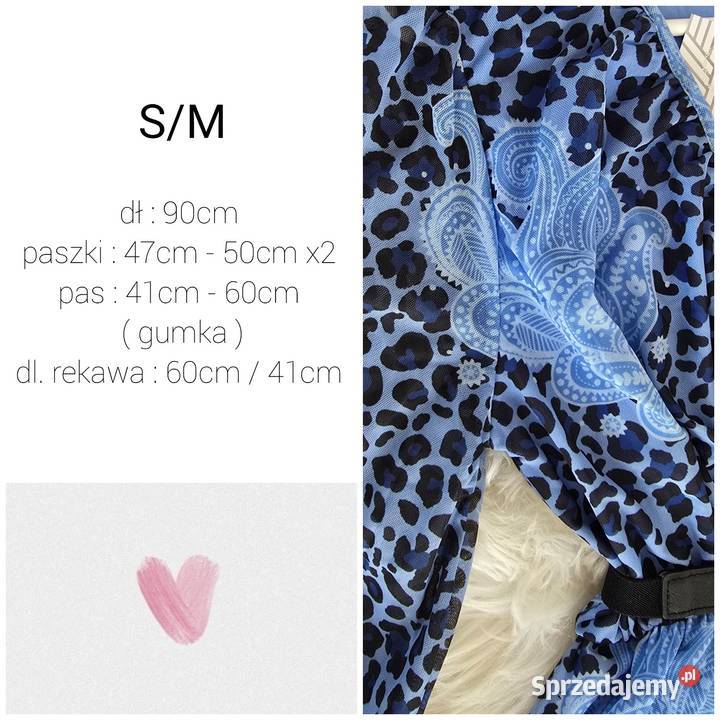 Sukienka z siateczki print panterka blue Wodzisław Śląski