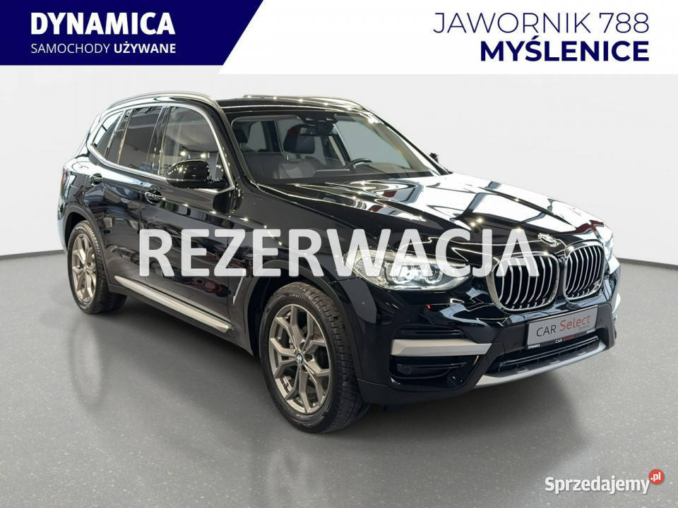 BMW X3 VAT 23 Xdrive 20d mHEV 190 automat 2021 r ASR (kontrola trakcji) małopolskie Myślenice sprzedam