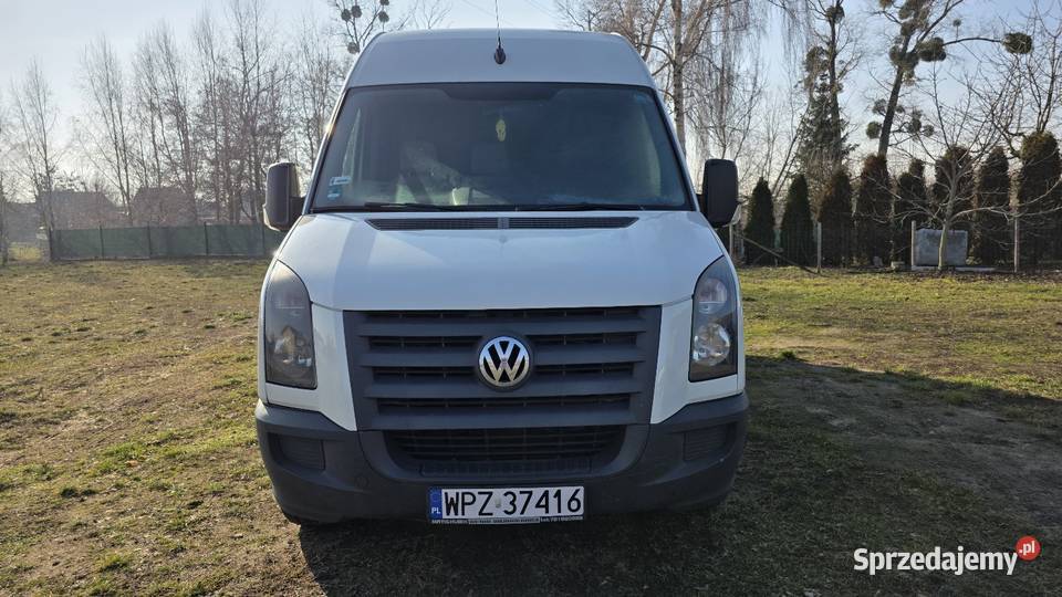 VW crafter 2008r Z niezawodnym silnikiem 25l TDI furgon Przasnysz