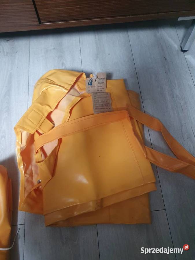 Sztormiak ubranie rybackie Polskie zgrzewane Solnica sprzedam