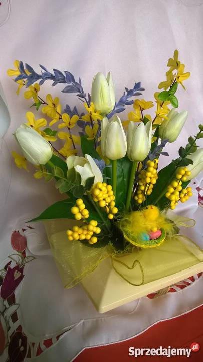 striik wielkanocny kurczak tulipan hand made mazowieckie Sierpc