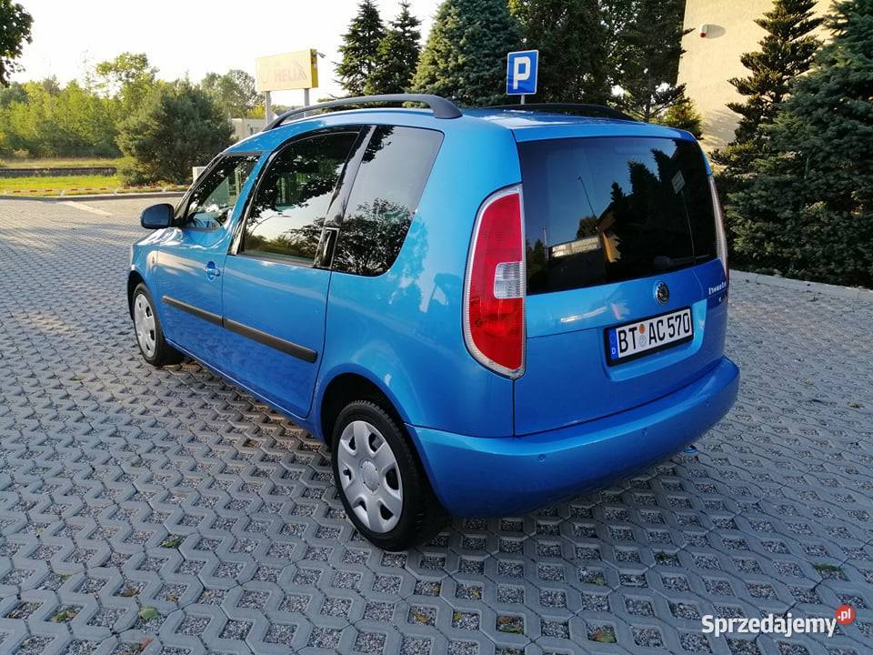 Skoda Roomster 16 Benzyna 105 Zarejestrowany w manualna Koziegłowy