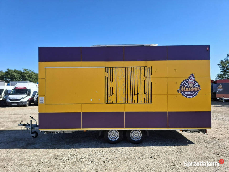 gastronomiczne ZP TRAILERS ZP352 Poleasingowe BZ Komorniki