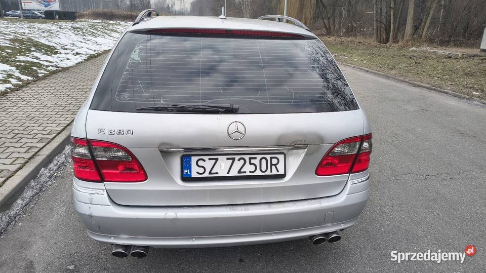 Mercedes E280 W211 2007r benzynalpg Zabrze