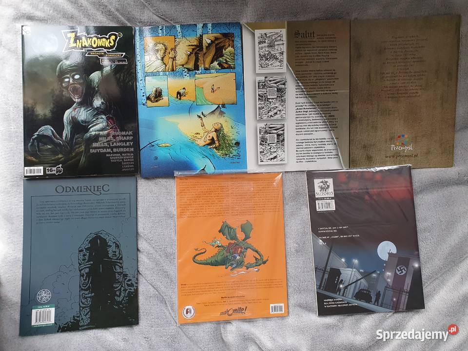 Zestaw 21 komiksów polskie wydania Gdynia