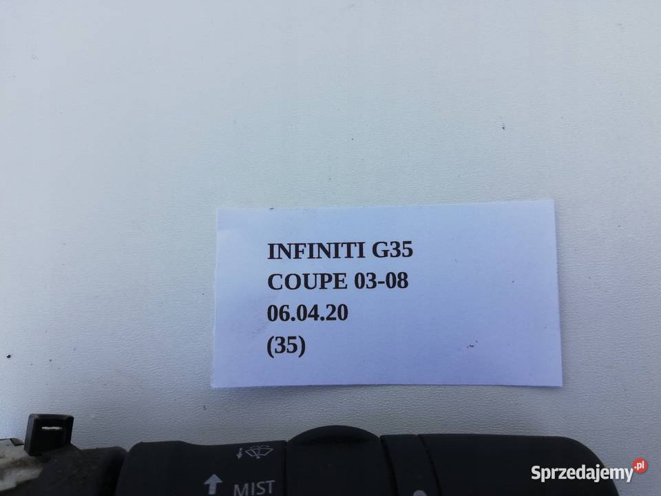 MANETKA PRZEŁĄCZNIK INFINITI G35 COUPE Nowy Tomyśl sprzedam