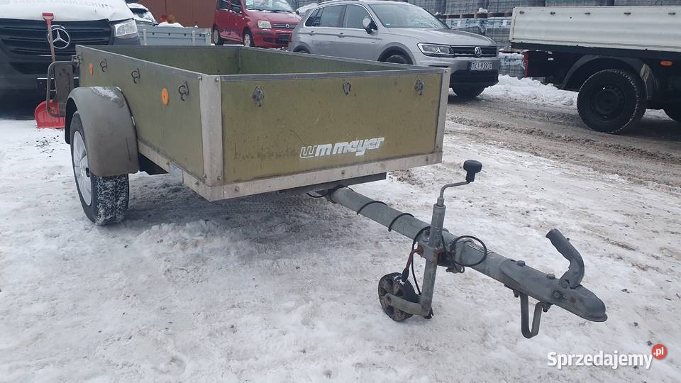 Przyczepka samochodowa Meiller Krajno-Parcele