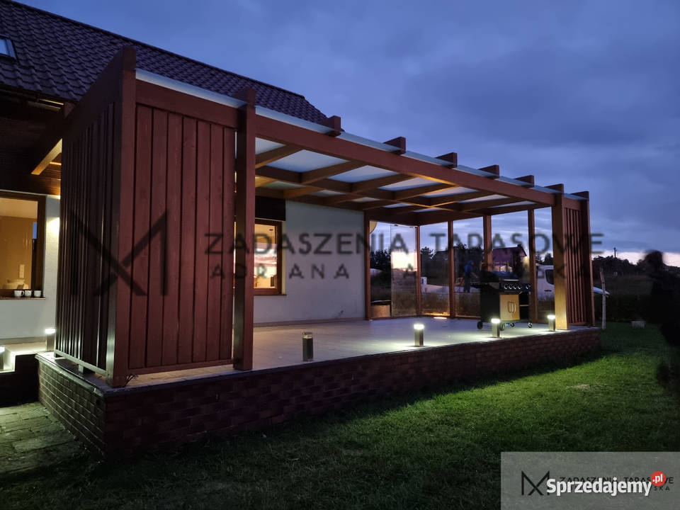 Zadaszenie tarasu nowoczesne