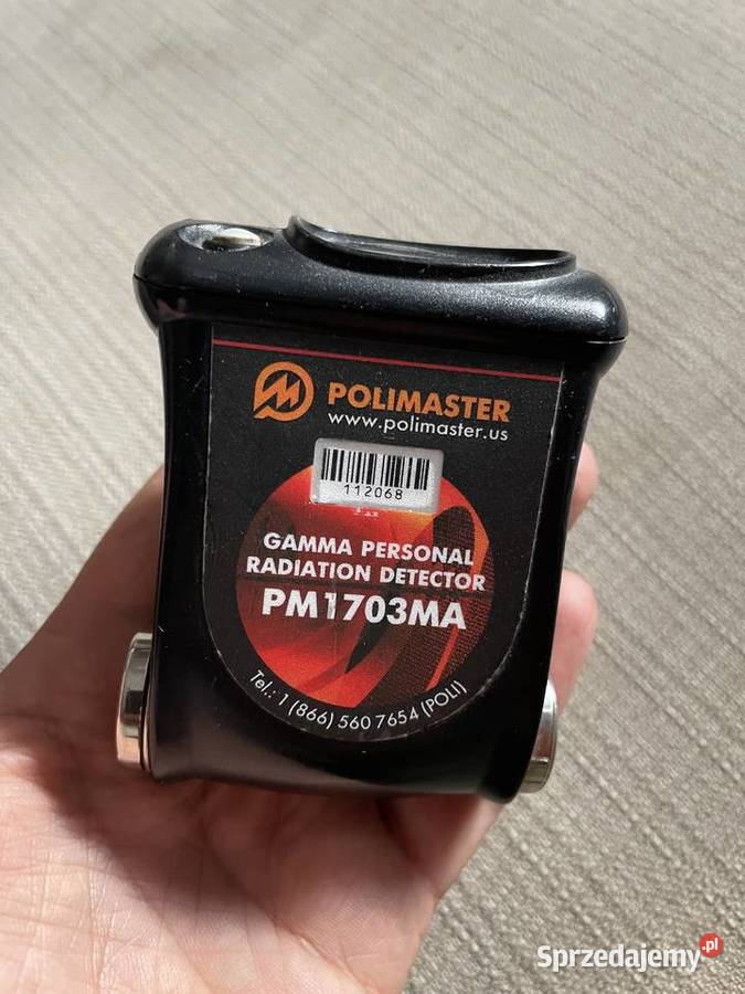 Osobisty dozymetr promieniowania Polimaster Kraków