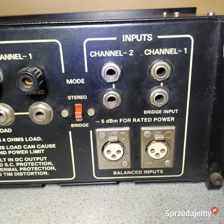 Wzmacniacz końcówka mocy PSE 2x200W Pasywna XLR Piła sprzedam