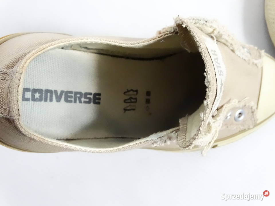 Trampki Converse All Star SlipOn Beżowe Khaki r lubelskie Biłgoraj
