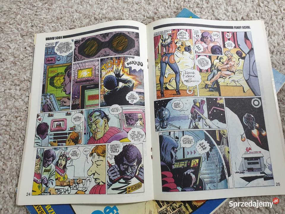 Funky Koval cz1 2 i 3 Komiks Fantastyka komplet